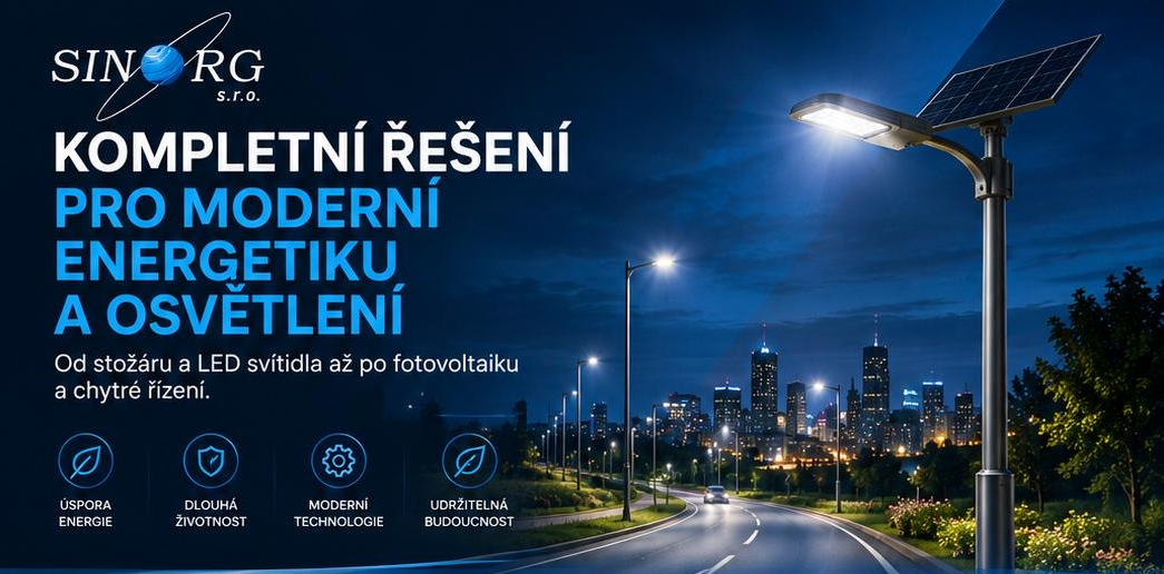 Kompletní řešení pro moderní energetiku a osvětlení