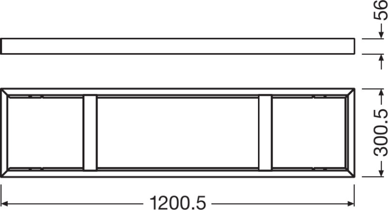 LEDVANCE Panel Surface Mount Kit 1200 mn