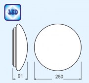 SURFACE CIRCULAR 250 mm