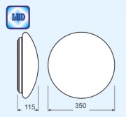 SURFACE CIRCULAR  350mm