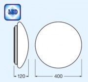 SURFACE CIRCULAR 400 mm